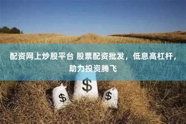 配资网上炒股平台 股票配资批发，低息高杠杆，助力投资腾飞